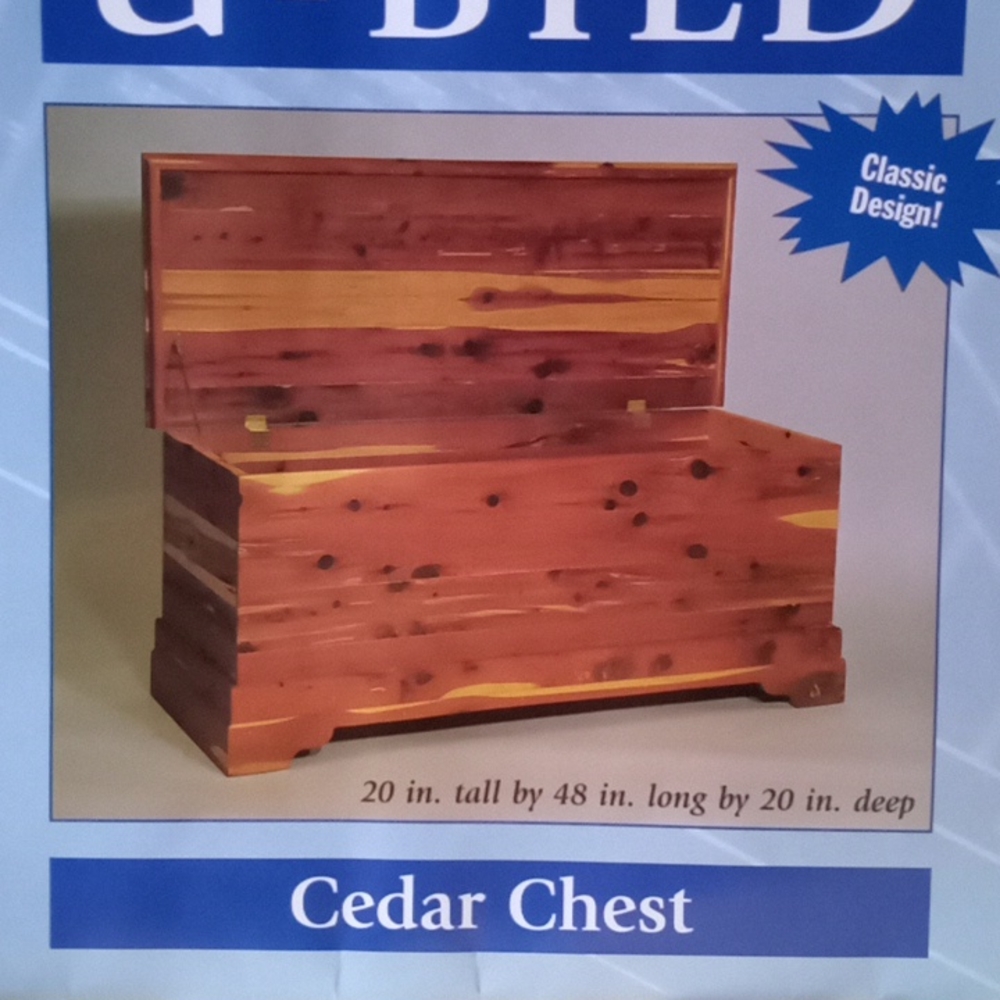 Cedar Chest, new pattern, by U- Bild